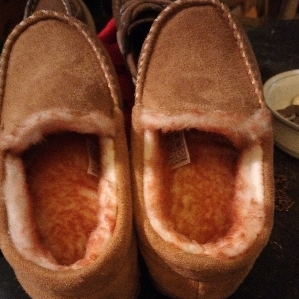 Warm Brown Kids Slippers